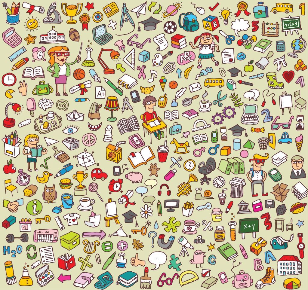 Big Doodled Icons Collection