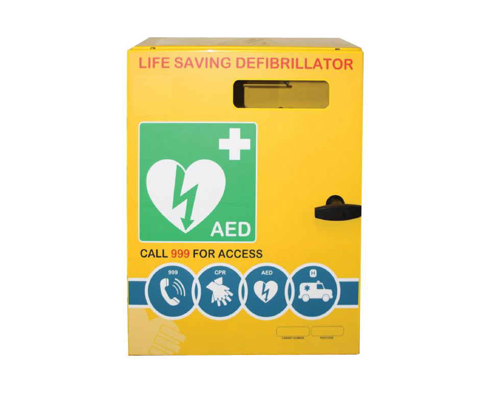 outdoor defibrillator cabinet