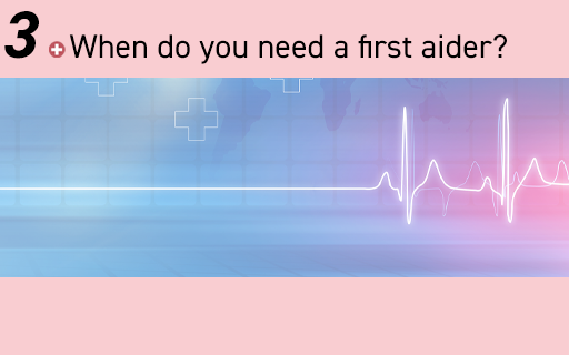 first aid training question 3
