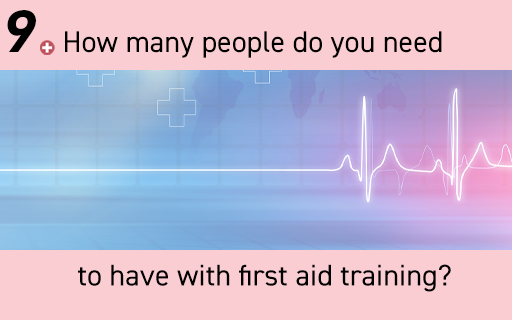 first aid training question 9