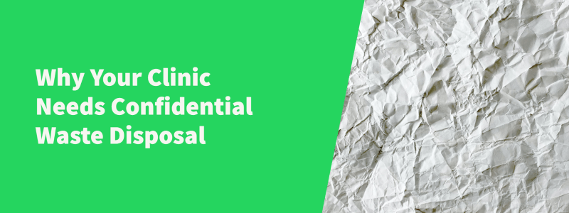 blog title image of crinkled white paper on a lime green background