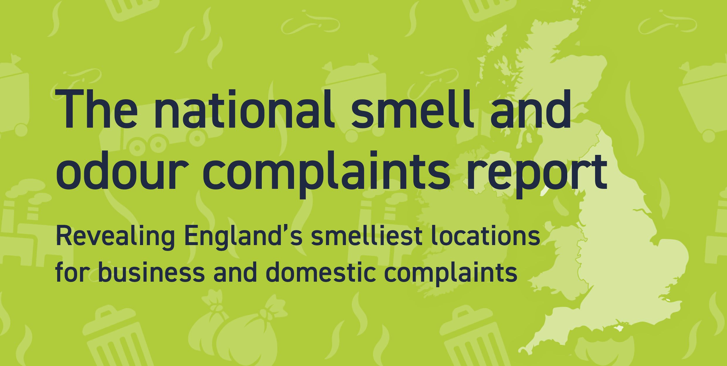 banner title for national smell and odour complaint report