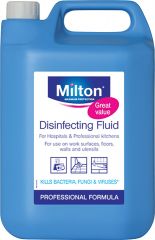 5 litre bottle of Milton Sterilising or Disinfecting Liquid