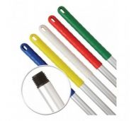 Hygiene Colour Coded Screw Fitting Mop Handles 125cm Long