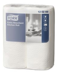 Tork Premium Extra Absorbent Kitchen Roll 2ply (Case of 24) - 120269