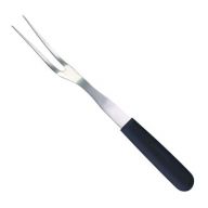 Ever Blade 8" long Cooks Fork with black handle
