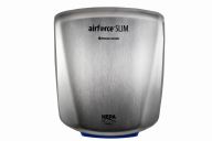 World Dryer Airforce Slim Hand Dryer - Brushed Steel