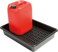 Spill Trays with Removable Base Grids (Various Sizes)
