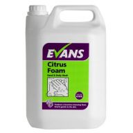 Evans Citrus Foam Luxury Hand and Body Wash - 5 Litre