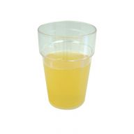 10oz Clear Plastic Roller Tumblers - Case of 100