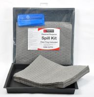 15 Litre General Purpose Spill Kit with 50cm x 50cm Flexi Tray