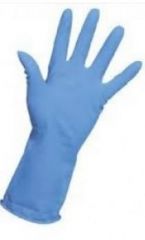 Small Blue Household Rubber Gloves