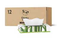 Cheeky Panda Bamboo Flat Facial Tissues 80 Sheets (Case of 12)