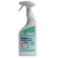 Evans Protect 2in1 Disinfectant Cleaner Trigger Spray
