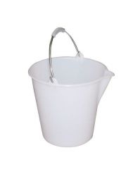 Graduated Food Grade 12 Litre Plastic Bucket