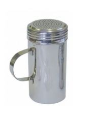 Stainless Steel Dredger with Handle 16z  (Pack of 12)