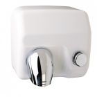 C21 Push Button Nozzle Hand Dryer in White