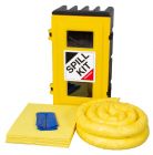 50 Litre Spill Kits General, Chemical, Oil, in a Robust Wall Cabinet