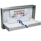 Dolphin Clad S/Steel Horizontal Baby Changing Unit Surface Mounted